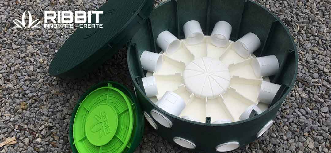 Radial Flow Splitters: the natural system for even distribution & irrigation of effluent, for septic tanks and onsite wastewater treatment. Tested and certified. Compliant with BS EN 12566 and BS6297